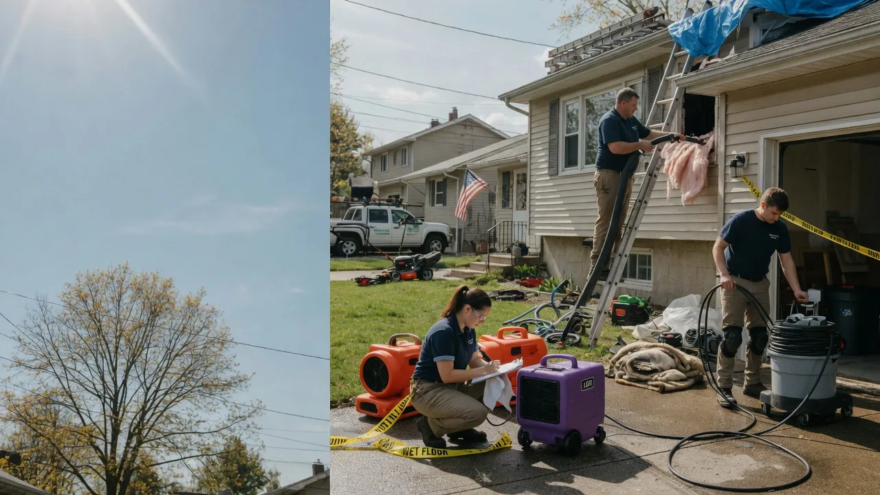 Emergency Water Removal in Vienna, OH near me